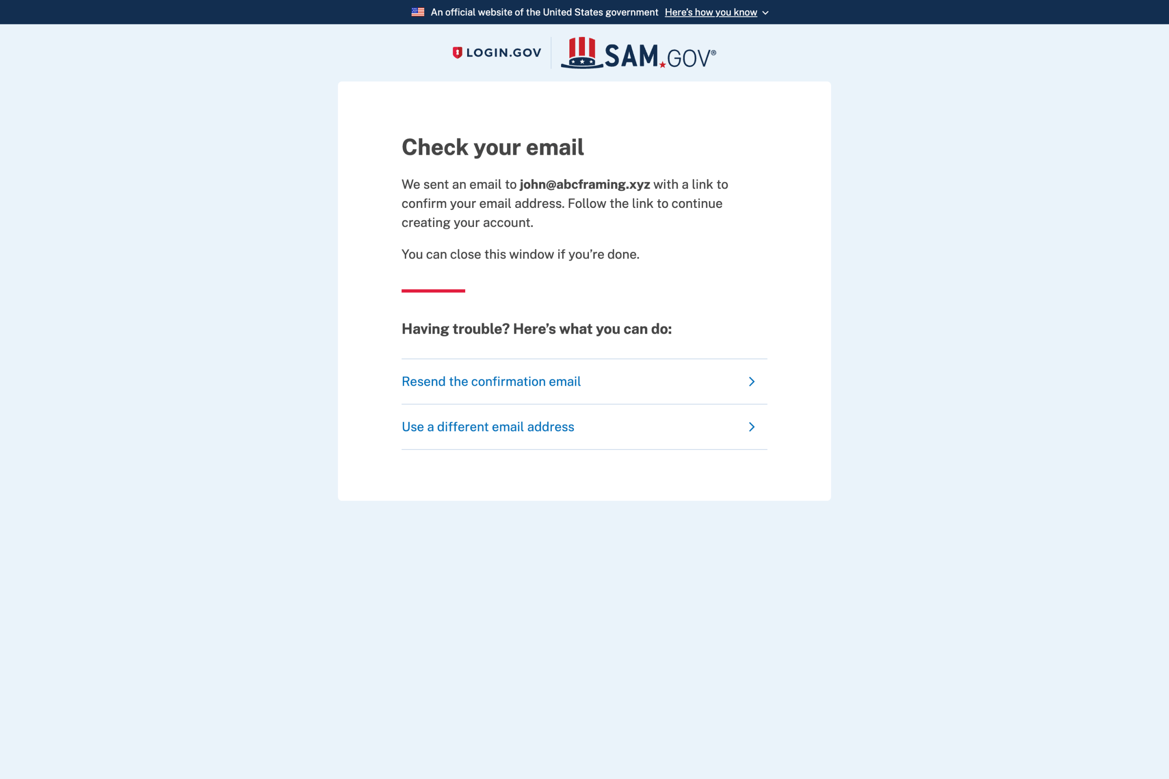 Register new entity